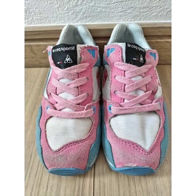 le coq sportif(ルコックスポルティフ)のle coq sportif ベビースニーカー 15.5 キッズ/ベビー/マタニティのキッズ靴/シューズ(15cm~)(スニーカー)の商品写真