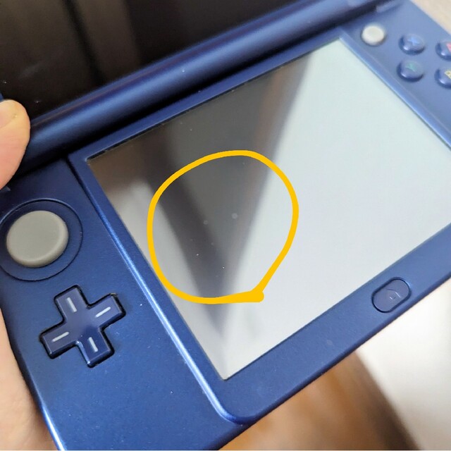 【動作確認済】Newニンテンドー3DS LL メタリックブルー