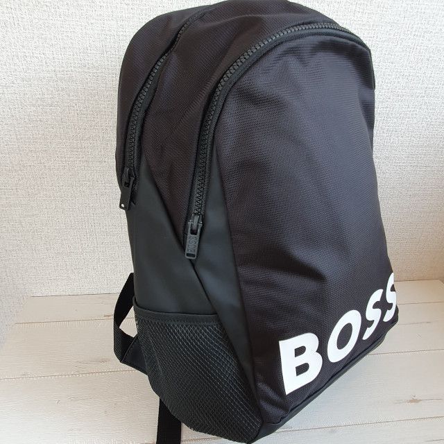 HUGO BOSS - 【新品・未使用】HUGO BOSS ロゴ ナイロンバックパック