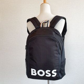 HUGO BOSS - 【新品・未使用】HUGO BOSS ロゴ ナイロンバックパック