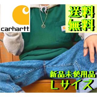 カーハート(carhartt)の【新品未使用品★Ｌサイズ】カーハート★Tシャツ★ハンターグリーン★半袖★HTG(Tシャツ/カットソー(半袖/袖なし))