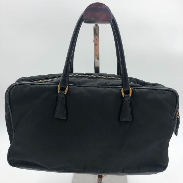 美品✨️プラダ ハンドバッグ ミニボストン サフィアーノレザー
