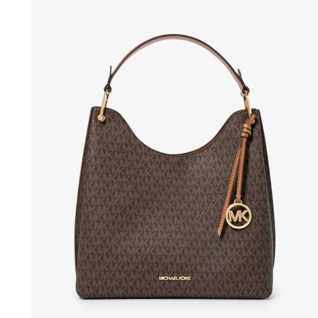 Michael Kors(マイケルコース)の新品マイケルコースJOAN スローチー ショルダー ラージ - MKシグネチャー レディースのバッグ(ショルダーバッグ)の商品写真