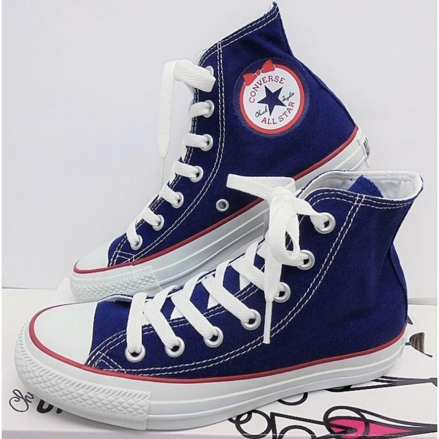 ALL STAR（CONVERSE）(オールスター)のコンバース オールスター ハイカットスニーカー リボンパッチ レディースの靴/シューズ(スニーカー)の商品写真