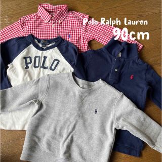 ポロラルフローレン(POLO RALPH LAUREN)のPolo Ralph Lauren まとめ売り 90cm スウェット ロンＴ (Tシャツ/カットソー)