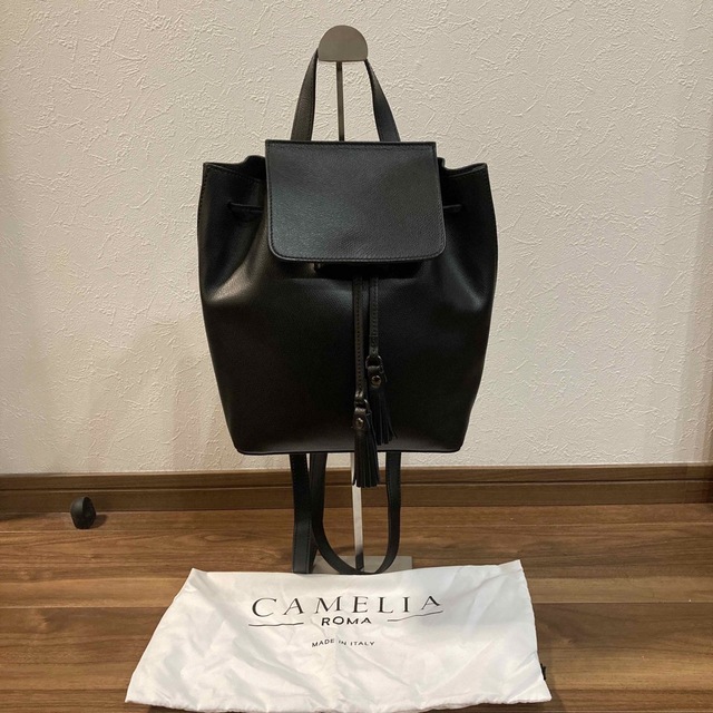 【極美品☆保存袋付】CAMELIA カメリア レザー リュック バックパック