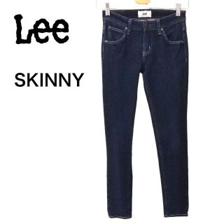 リー(Lee)のレディース LeeストレッチスキニーデニムパンツXS約65cm(デニム/ジーンズ)