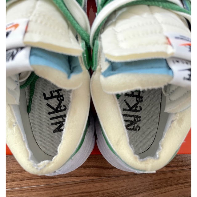 NIKE(ナイキ)のsacai × Nike Blazer Low Classic Green メンズの靴/シューズ(スニーカー)の商品写真