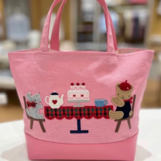 ファミリア 芦屋限定 ピンクトート-