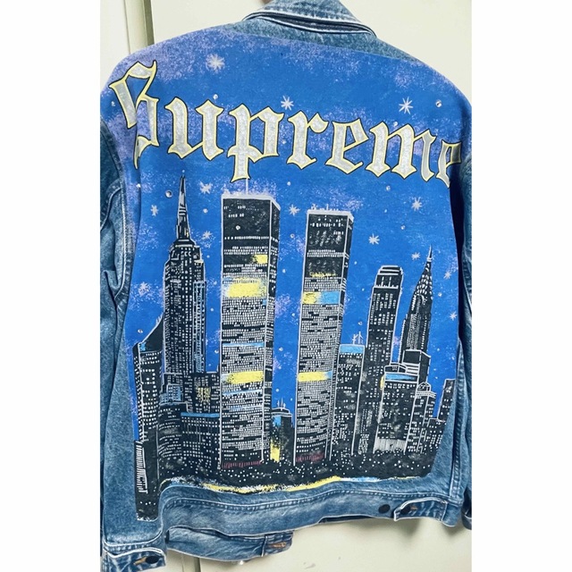 Supreme(シュプリーム)のSupreme New York Painted Trucker Jacket メンズのジャケット/アウター(Gジャン/デニムジャケット)の商品写真