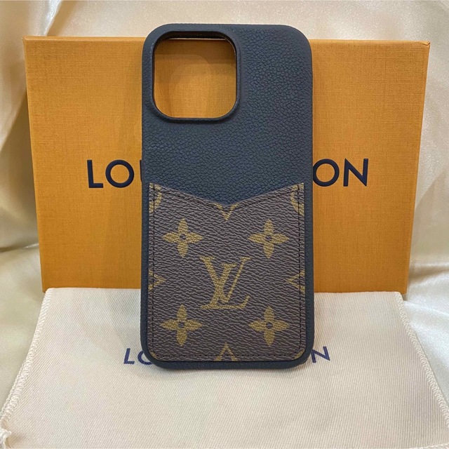 箱あり美品☆LV ルイヴィトン iPhoneケース iPhone14PROMAXモノグラム