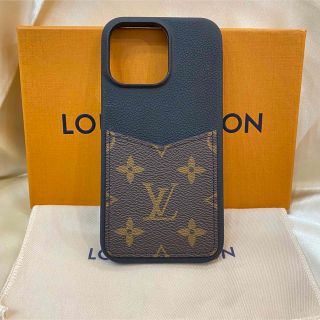 ルイヴィトン(LOUIS VUITTON)の箱あり美品☆LV ルイヴィトン iPhoneケース iPhone14PROMAX(iPhoneケース)