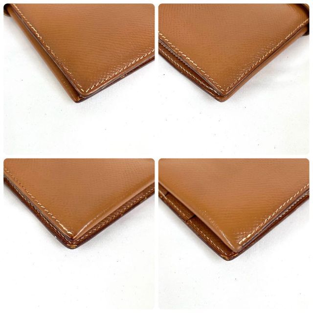 HERMES エルメス べアン 旧型金具 ゴールド金具 長財布 折り財布 鑑定