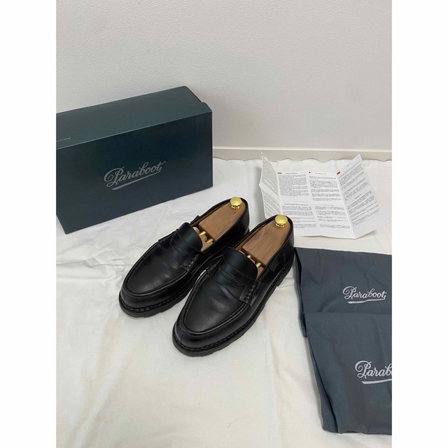 パラブーツ ランス paraboots reims 8.5 黒-