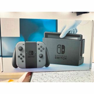 Nintendo Switch - Nintendo Switch JOY-CON グレー 本体 プロコン付き