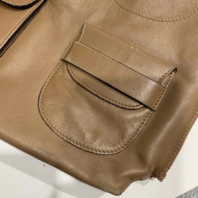 MARNI マルニ マルチポケット レザーバッグ くらしを楽しむアイテム