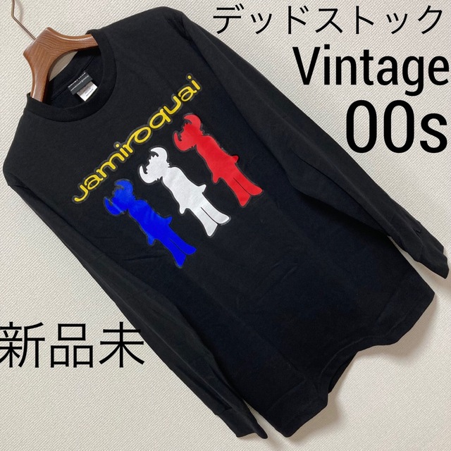 デッドストック 00s■Jamiroquai ジャミロクワイ■ロング Tシャツ