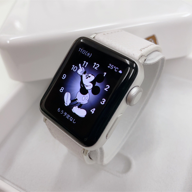 Apple Watch シリーズ2 シルバーカラー 38mm アップルウォッチ 【500円