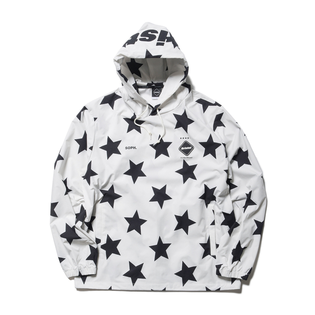 白S 星 完売 fcrb 23ss PRACTICE JACKET スター 新品-