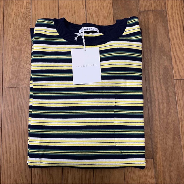 F-LAGSTUF-F(フラグスタフ)のF-LAGSTUF-F ORIGINAL STRIPE KNIT L/S TEE メンズのトップス(Tシャツ/カットソー(半袖/袖なし))の商品写真