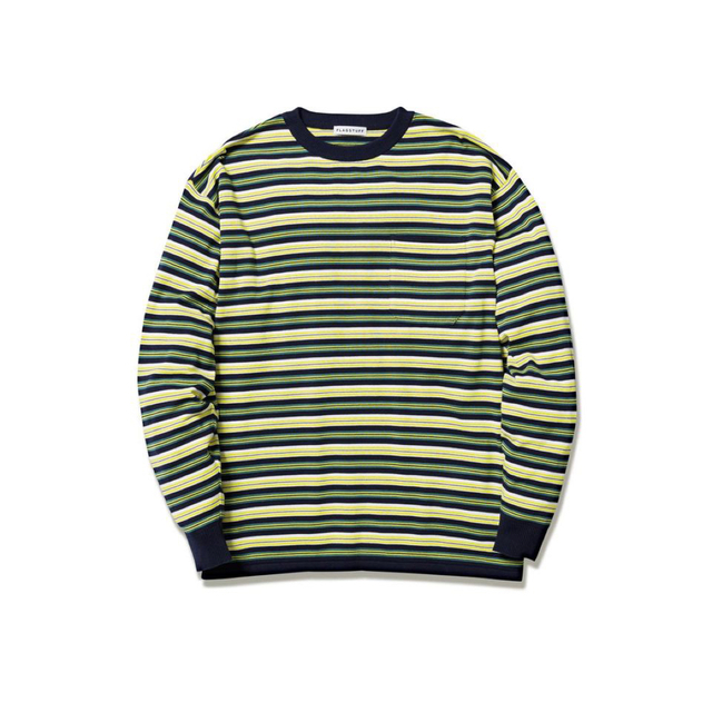 F-LAGSTUF-F(フラグスタフ)のF-LAGSTUF-F ORIGINAL STRIPE KNIT L/S TEE メンズのトップス(Tシャツ/カットソー(半袖/袖なし))の商品写真