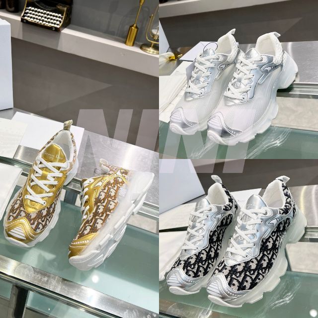 素敵でユニークな 厚底スニーカー レディース 韓国風 DIOR 15900円 靴