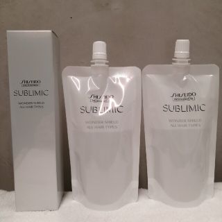 シセイドウ(SHISEIDO (資生堂))のサブリミックワンダーシールド125ml＆詰め替えレフィル2個セット(トリートメント)