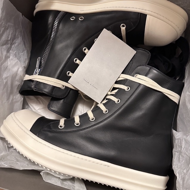 Rick Owens sneakers ramones RU01C4890LPO | www.ibnuumar.sch.id