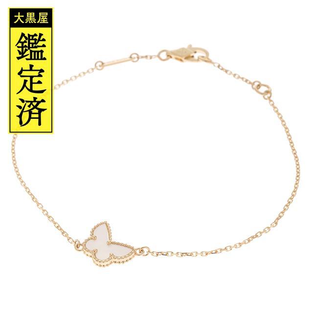 Van Cleef & Arpels - ヴァンクリーフ＆アーペル スウィートアルハンブラ パピヨン YG【434】