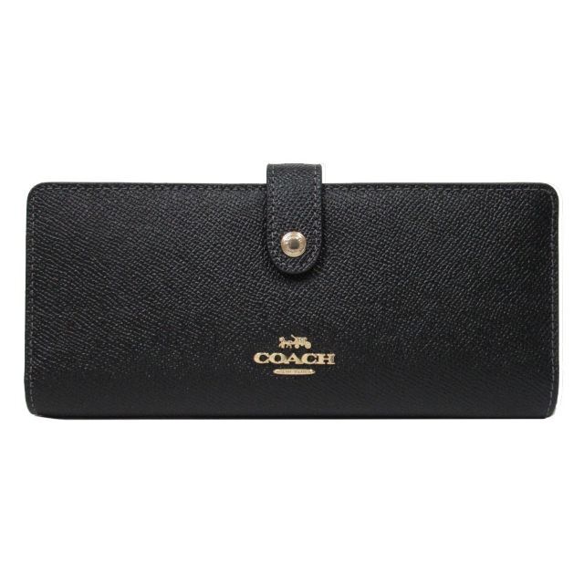 COACH(コーチ)の【新品】コーチ 長財布 CH410 IMBLK スリムウォレット 二つ折り レディースのファッション小物(財布)の商品写真