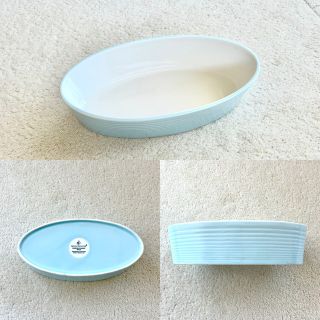 ロイヤルドルトン(Royal Doulton)のロイヤルドルトン　オーバル　ボウル　ブルー(食器)