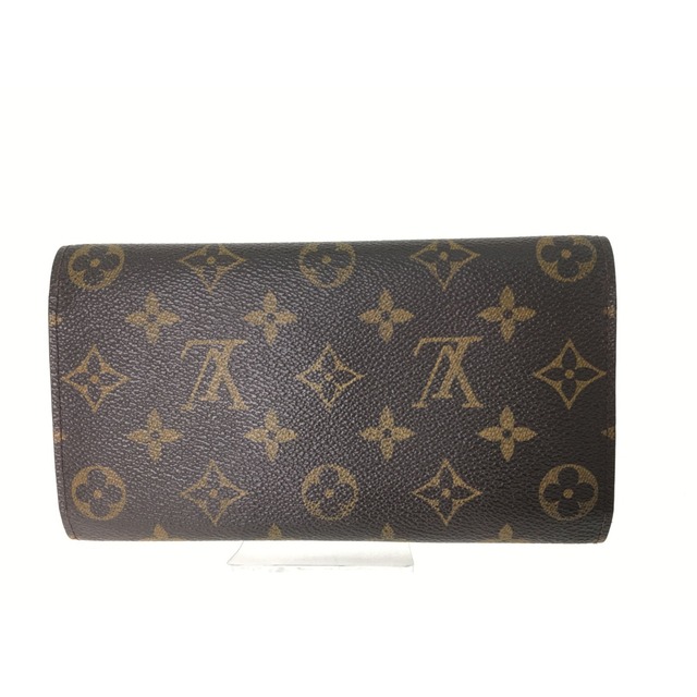 ▽▽LOUIS VUITTON ルイヴィトン 三つ折り長財布 モノグラム ポルト ...