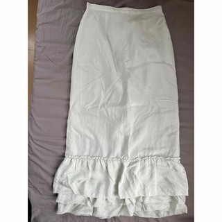 エディットフォールル(EDIT.FOR LULU)のEDIT. FOR LULU silkスカート　34サイズ(ロングスカート)