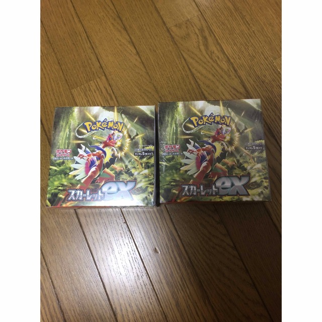 ポケモンカード　スカーレットex 2BOX