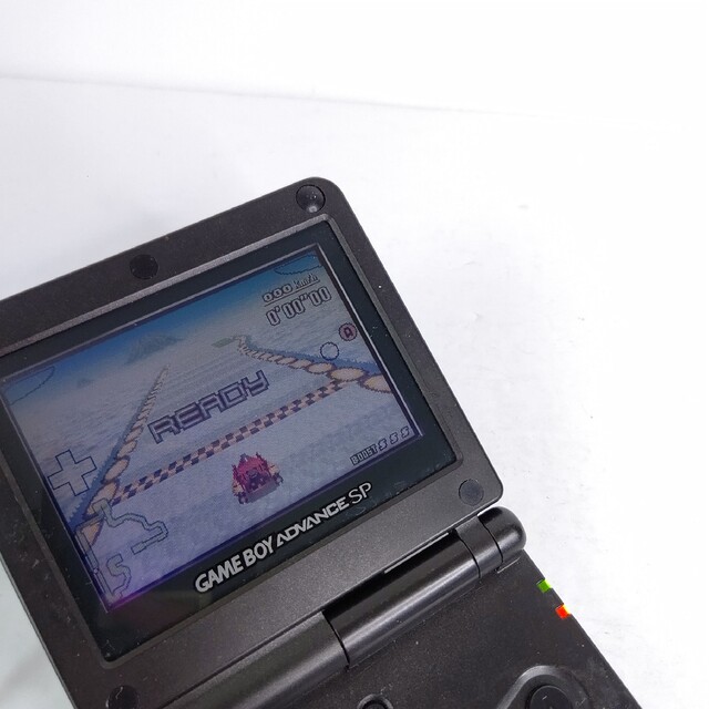 くすみ水色 ゲームボーイアドバンスsp キングダムハーツ チェインオブ