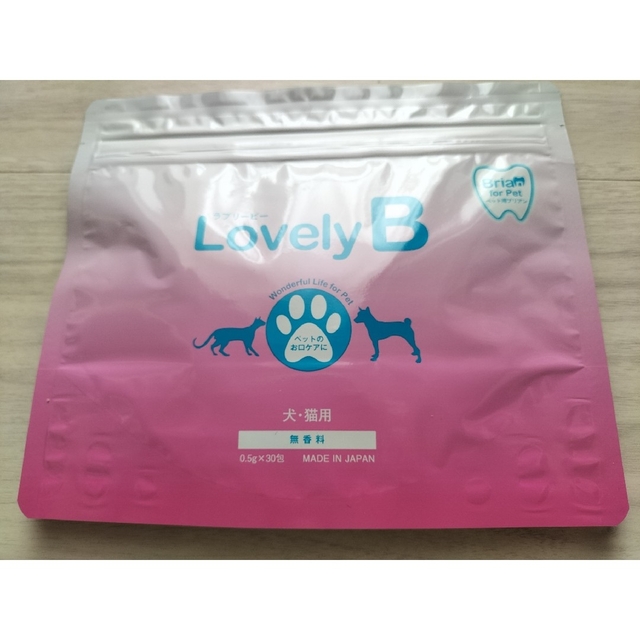 ラブリービー   Lovely B   6袋セット   犬　猫　ペット用歯磨き粉