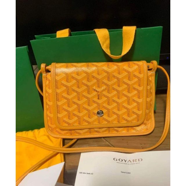 コンビニ受取対応商品】 GOYARD イエロー プリュメ ゴヤール GOYARD 極
