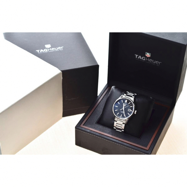 メーカー再生品】 TAG Heuer WAR211A☆黒 ☆タグホイヤー☆カレラ☆SS☆キャリバー5☆デイト☆Ref. - 腕時計(アナログ) - www.cenypametinaroda.cz