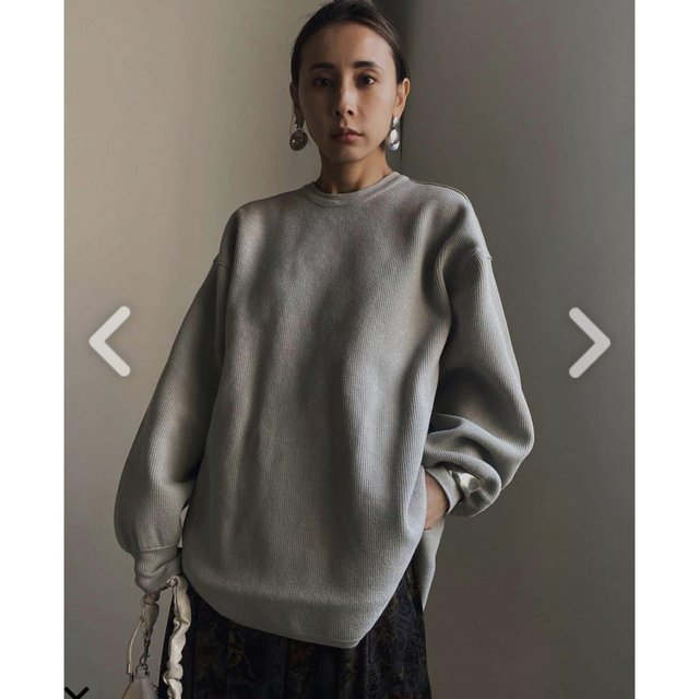 Ameri VINTAGE(アメリヴィンテージ)のAmeri THERMAL LIKE KNIT TOP レディースのトップス(カットソー(長袖/七分))の商品写真