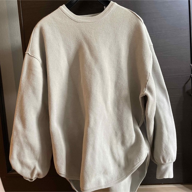 Ameri VINTAGE(アメリヴィンテージ)のAmeri THERMAL LIKE KNIT TOP レディースのトップス(カットソー(長袖/七分))の商品写真