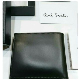 Paul Smith - ポールスミス イタリア製 高級カーフレザー二つ折り財布