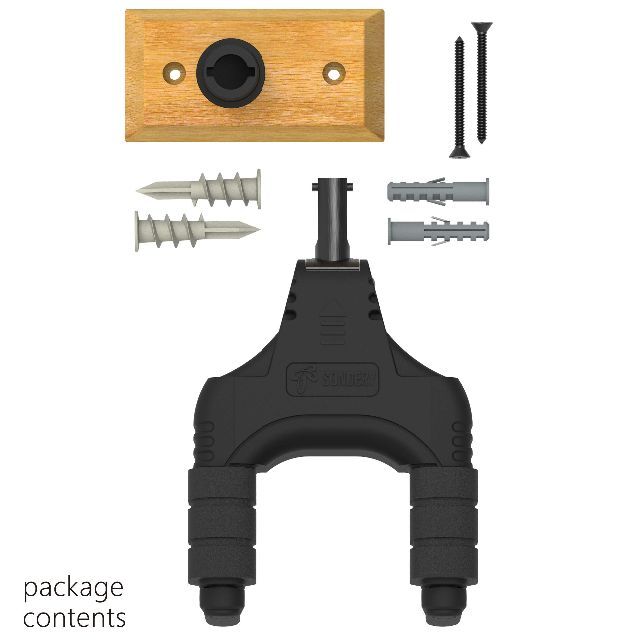 【サイズ:N2】Sondery ギター ハンガー 壁掛け スタンド フック かべ 8