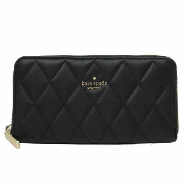 新品】ケイトスペード 長財布 KA590 001 スムースレザー 【オンライン