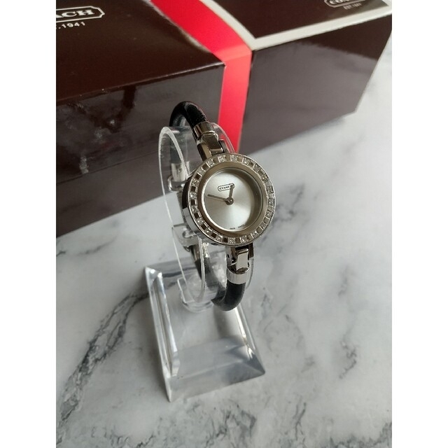 COACH - COACH腕時計 美品 No.0111 クリスタルバングルクォーツの通販 ...