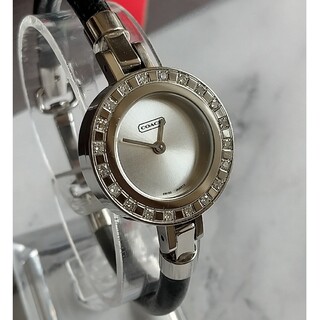 COACH - COACH腕時計 美品 No.0111 クリスタルバングルクォーツの通販