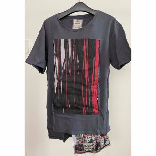 メゾンミハラヤスヒロ(Maison MIHARA YASUHIRO)のMAISON MIHARA YASUHIRO ジャガードパッチ Tシャツ(Tシャツ/カットソー(半袖/袖なし))