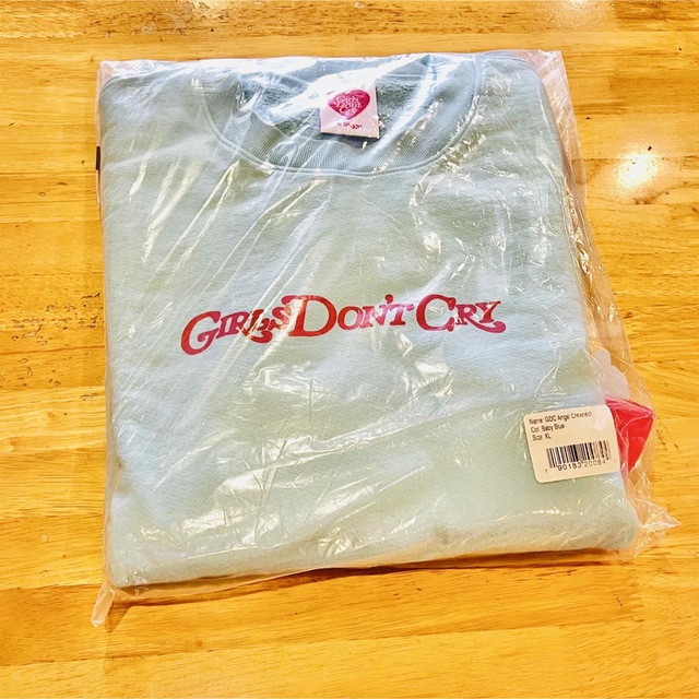 【専用出品】GIRLS DON'T CRY Angel Crewneck　L