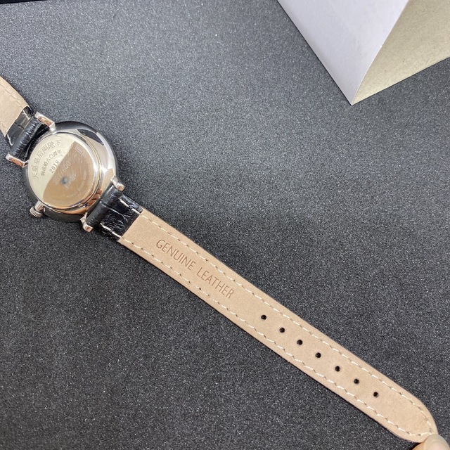 未使用品! ☆銀座村松時計店☆ 純銀製 プリンス ミドルサイズ 腕時計