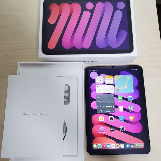 今日の超目玉】 iPad パープル 256GB 第6世代 mini iPad Apple SIM