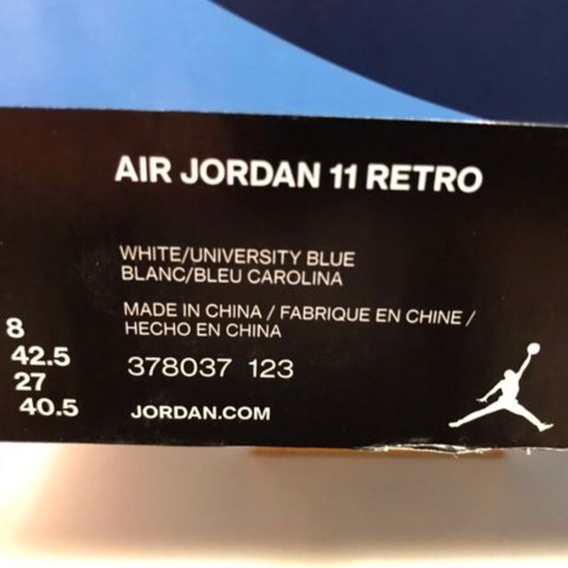 Jordan Brand（NIKE）(ジョーダン)のAIR JORDAN 11 RETRO 27cm メンズの靴/シューズ(スニーカー)の商品写真